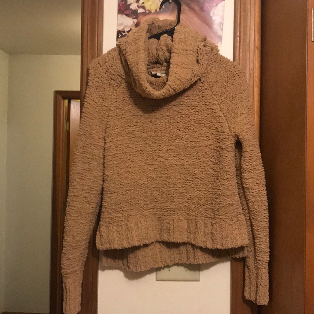fuzzy sweater